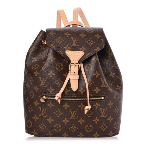 louis vuitton monogram backpack grey|Louis Vuitton backpack montsouris.